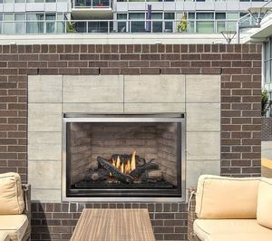 Montigo: 38" Divine Outdoor Traditional Fireplace (Hot Surface Ignition)