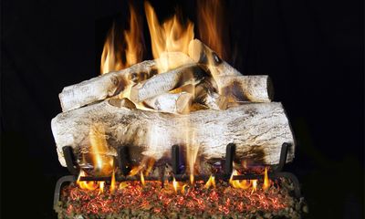 RH Peterson: Mountain Birch Designer See-Thru Logs - 18/20"