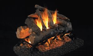 RH Peterson: American Oak Designer See-Thru Logs - 18/20"